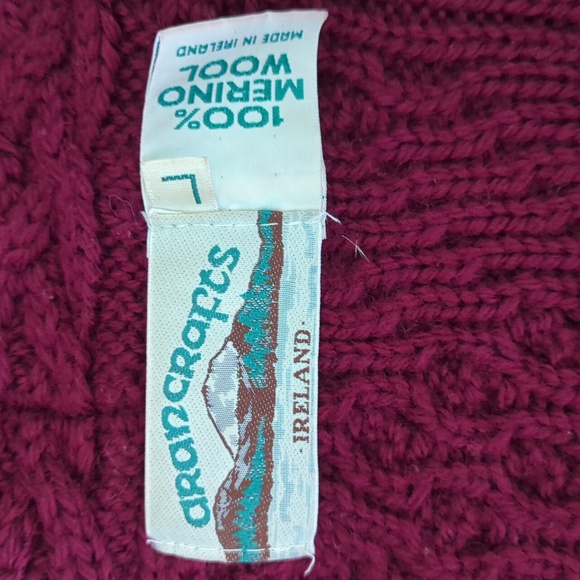 Aran Crafts Irish Sweater - Picture 3 of 4